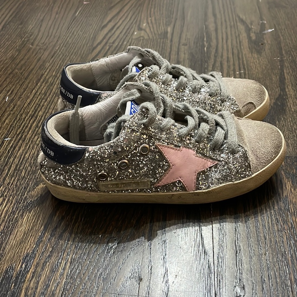 Girls golden goose sneakers